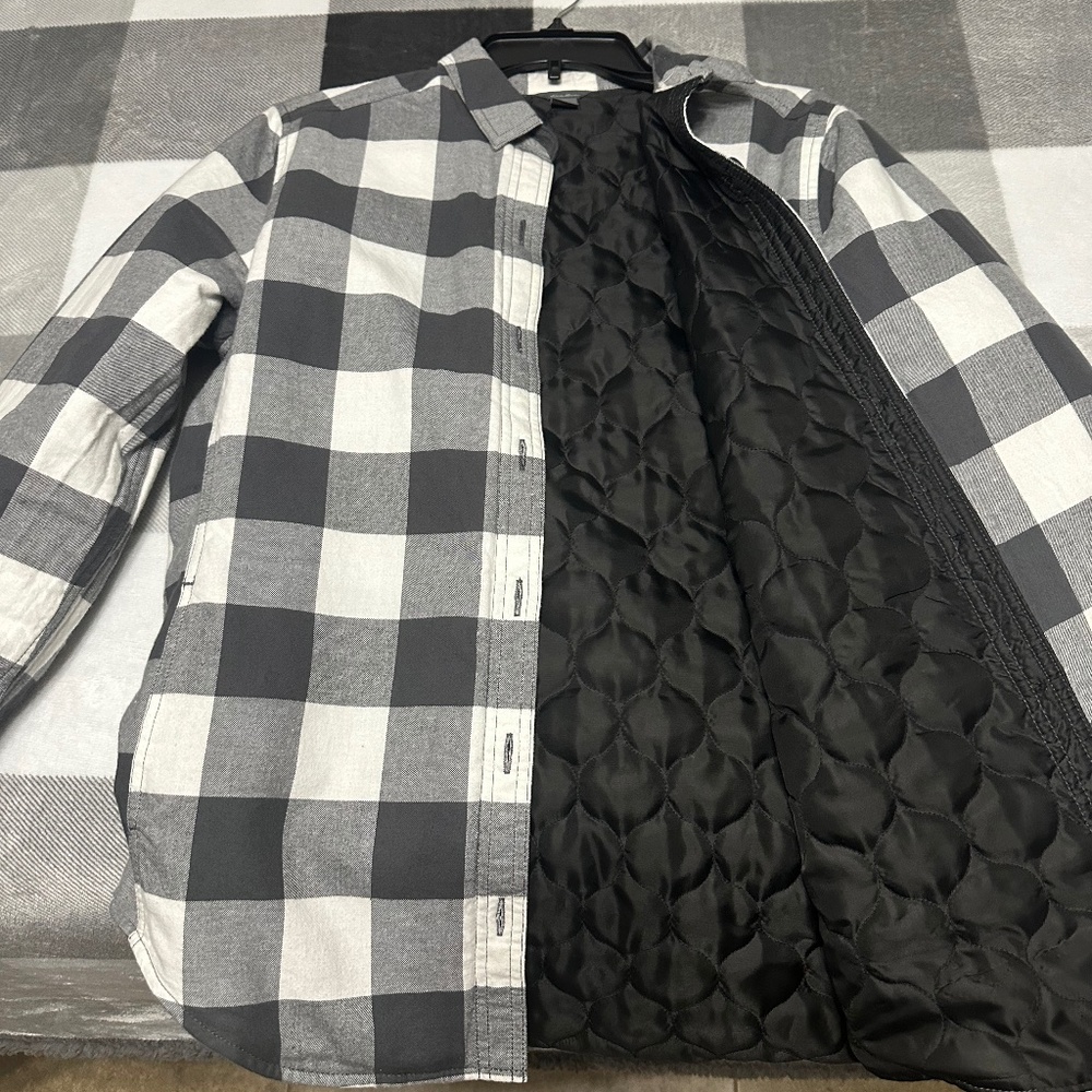 Eddie Bauer Quilted shirt jacket